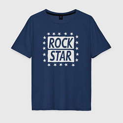 Мужская футболка оверсайз Star rock