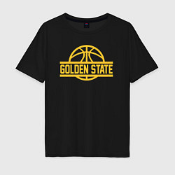 Мужская футболка оверсайз Golden State team