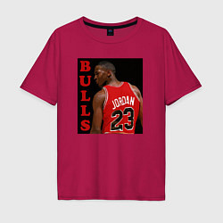 Мужская футболка оверсайз Bulls Jordan