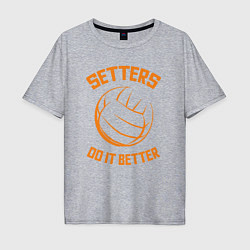 Мужская футболка оверсайз Setters do it better