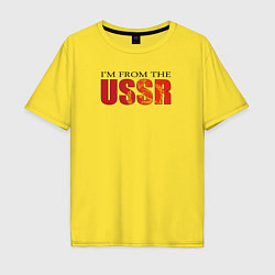 Мужская футболка оверсайз Im from the USSR