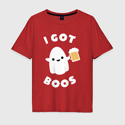 Мужская футболка оверсайз I got boos