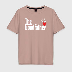 Мужская футболка оверсайз The godfather love