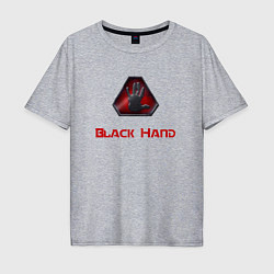 Футболка оверсайз мужская Command & Conquer: Чёрные братья, цвет: меланж