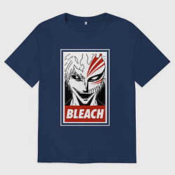 Футболка оверсайз мужская Пустой Ичиго, цвет: тёмно-синий