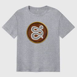 Футболка оверсайз мужская Иллирия Rome: Total War Alexander, цвет: меланж