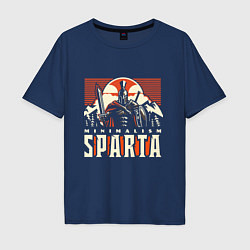 Футболка оверсайз мужская Sparta, цвет: тёмно-синий