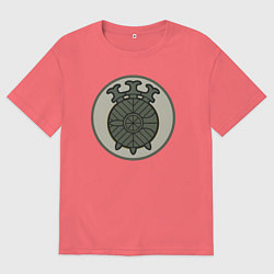 Футболка оверсайз мужская Иолаи Total War: Rome II - Rise of the Republic, цвет: коралловый