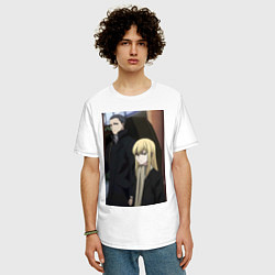 Футболка оверсайз мужская Гидо Ашаф, цвет: белый — фото 2