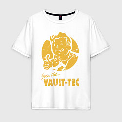 Мужская футболка оверсайз Vault boy like print