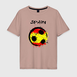 Мужская футболка оверсайз Football Spain