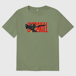 Футболка оверсайз мужская Ultrakill, цвет: авокадо