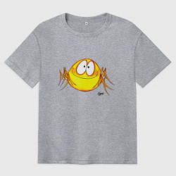 Футболка оверсайз мужская Граф Фон Компот, цвет: меланж