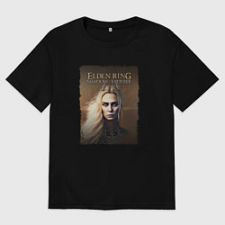 Футболка оверсайз мужская Elden ring - Shadow of the erdtree, цвет: черный
