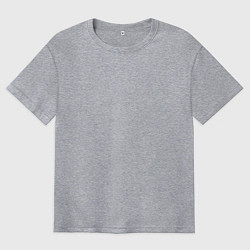 Футболка оверсайз мужская Kawasaki ninja cup - memory, цвет: меланж