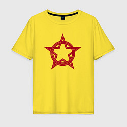 Мужская футболка оверсайз Red star USSR