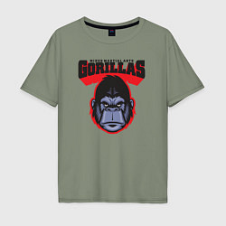 Мужская футболка оверсайз Gorillas MMA