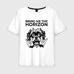 Мужская футболка оверсайз Bring Me the Horizon - rock dog