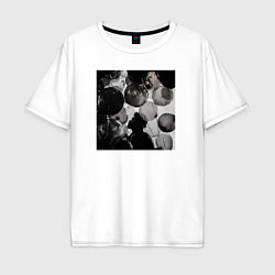 Футболка оверсайз мужская House of the balloons, цвет: белый