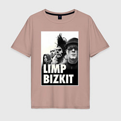 Мужская футболка оверсайз Limp Bizkit all