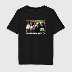 Мужская футболка оверсайз The Office - company party