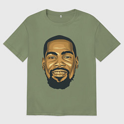 Футболка оверсайз мужская Дюрант, цвет: авокадо