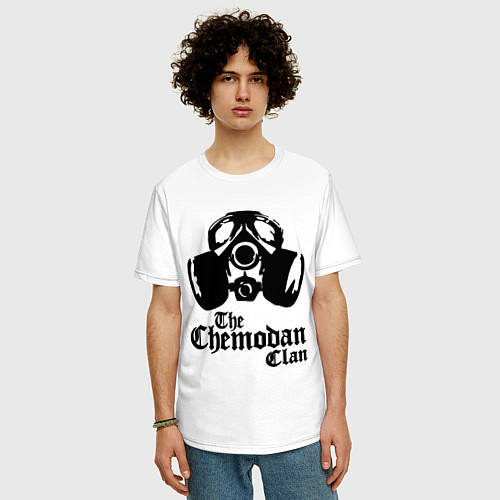 Мужская футболка оверсайз The Chemodan Clan / Белый – фото 3
