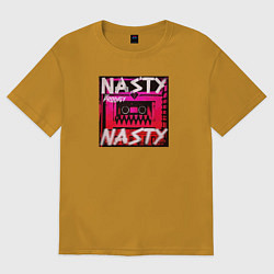 Футболка оверсайз мужская The Prodigy: Nasty, цвет: горчичный