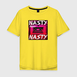 Футболка оверсайз мужская The Prodigy: Nasty, цвет: желтый