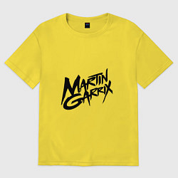 Футболка оверсайз мужская Martin Garrix, цвет: желтый