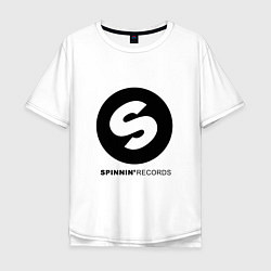 Мужская футболка оверсайз Spinnin records