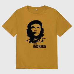 Футболка оверсайз мужская Эрнесто Че Гевара, цвет: горчичный