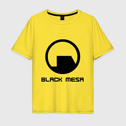 Мужская футболка оверсайз Black Mesa: Logo