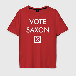 Мужская футболка оверсайз Vote Saxon