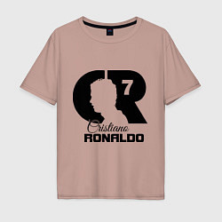 Мужская футболка оверсайз CR Ronaldo 07