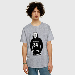 Футболка оверсайз мужская Stalingrad 34, цвет: меланж — фото 2