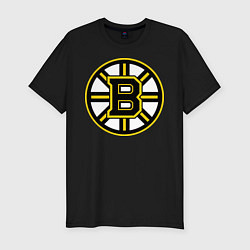 Футболка slim-fit Boston Bruins, цвет: черный