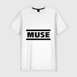 Футболка slim-fit Muse, цвет: белый