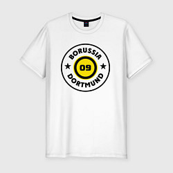 Футболка slim-fit Borussia 09, цвет: белый