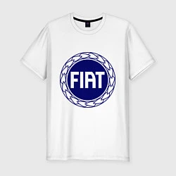 Футболка slim-fit Fiat, цвет: белый