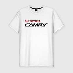 Футболка slim-fit Toyota Camry, цвет: белый