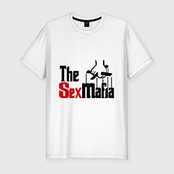 Футболка slim-fit The SexMafia, цвет: белый