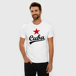 Футболка slim-fit Cuba Star, цвет: белый — фото 2