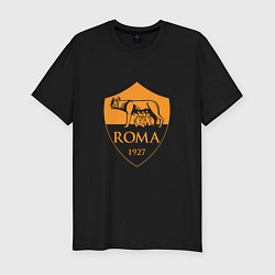 Футболка slim-fit AS Roma: Autumn Top, цвет: черный