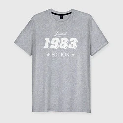 Футболка slim-fit Limited Edition 1983, цвет: меланж