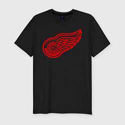 Футболка slim-fit Detroit Red Wings: Pavel Datsyuk, цвет: черный