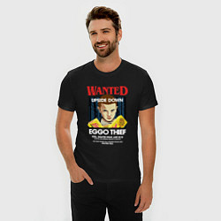 Футболка slim-fit Wanted: Eggo Thief / 11, цвет: черный — фото 2