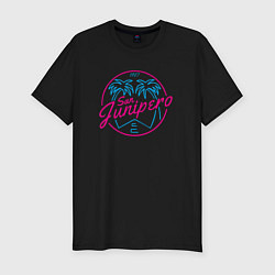 Футболка slim-fit San Junipero 1987, цвет: черный