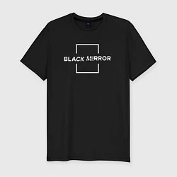 Футболка slim-fit Black Mirror, цвет: черный