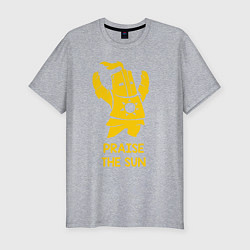 Футболка slim-fit Praise the Sun, цвет: меланж